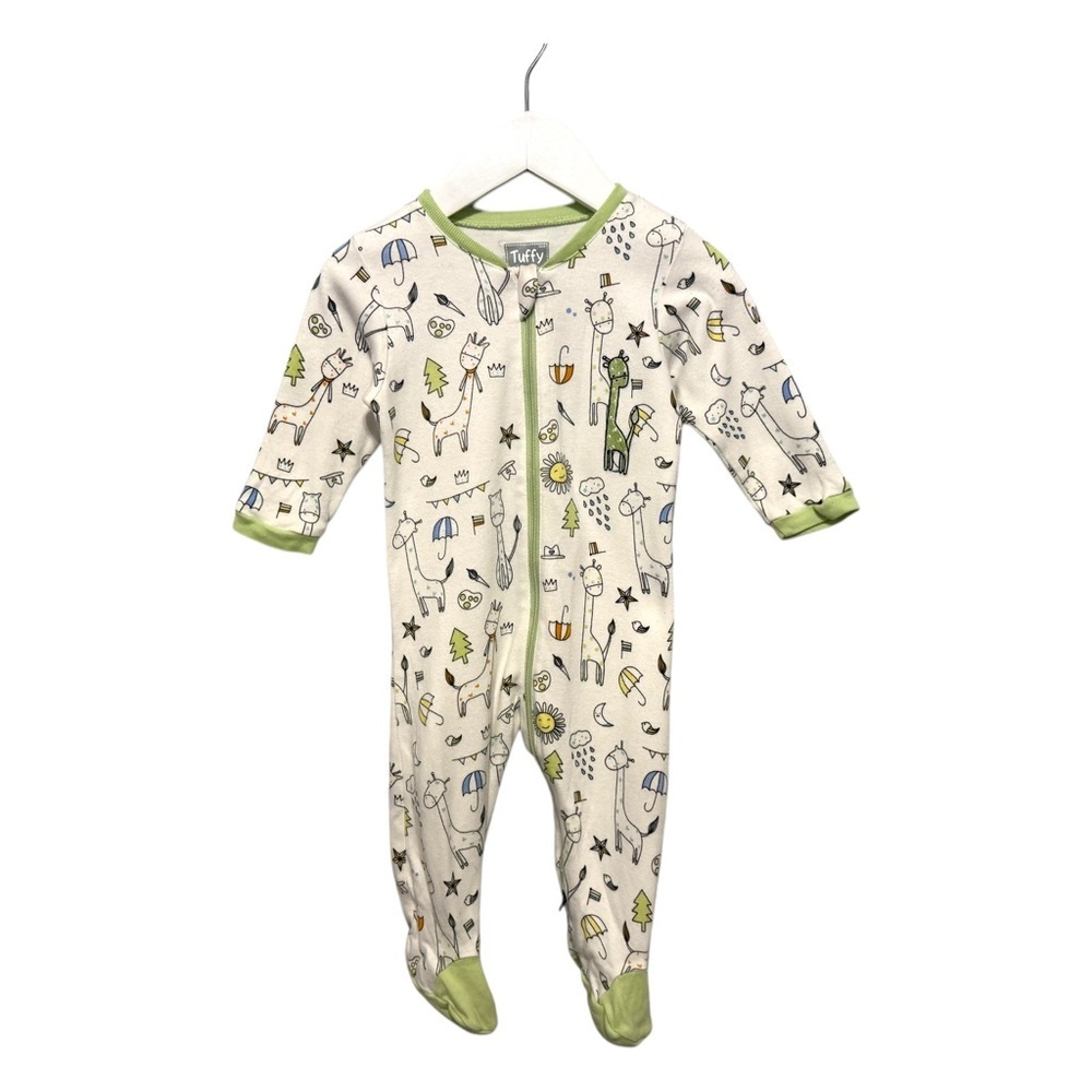 ⭐️ 5/$30 Tuffy Kids Zip Sleeper Footies size 6 Months